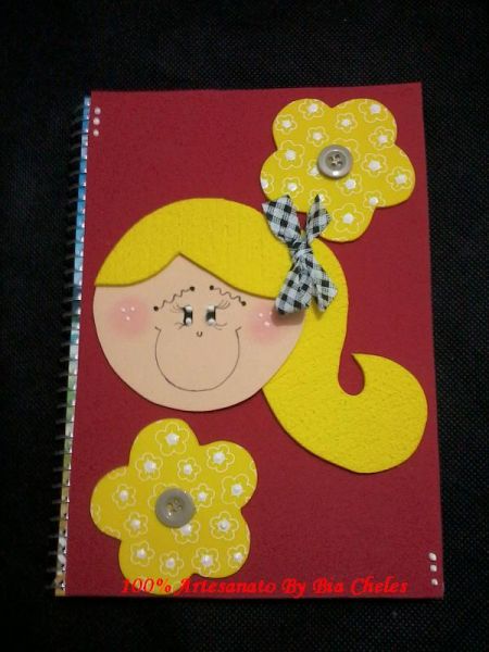 Caderno capa de Eva Pequeno